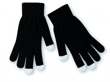 Logo trade business gift photo of: Tactile gloves for smartphones